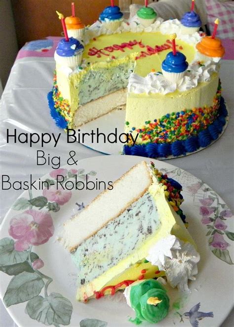 Birthdays And Baskin Robbins Ice Cream Cake Baskin Robbins Cakes Polar Bear Ice Cream