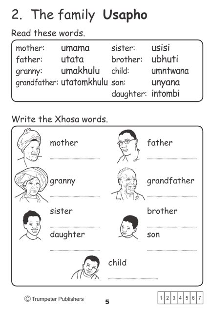 Simply Xhosa Workbook 1 Additional Language Trumpeter