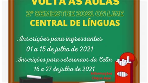 Central De Línguas Da Ufu Abre Novas Vagas Para Seus Cursos Comunica Ufu