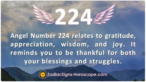Angel Number 224 Meaning Be Thankful 224 Angel Number