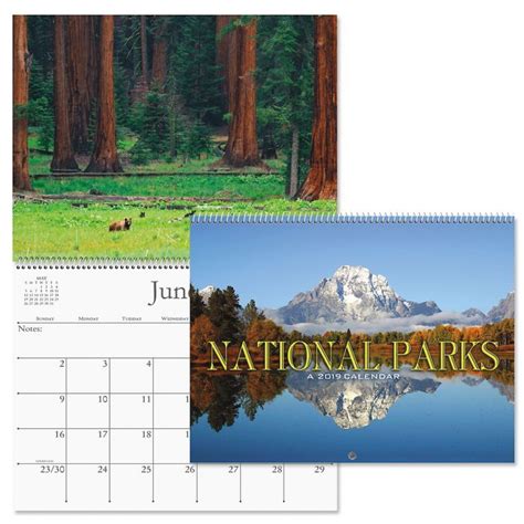 2019 National Parks Wall Calendar Current Catalog Wall Calendar