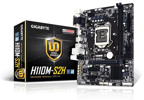 Gigabyte Ga H110m S2h Ultra Durable Motherboard Wizz Computers Ltd