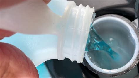 To accurately remove ice from your wiper blades, it's best to use an exclusive wiper fluid. How to put windshield wiper fluid in your volt - YouTube