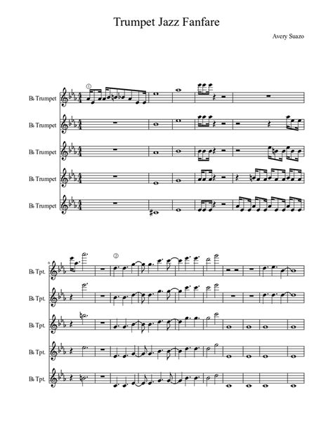 At free sheet music downloads (freesheetmusicdownloads.org), we offer you free sheet music pdf download for all music brands! Trumpet Jazz Fanfare Sheet music | Download free in PDF or MIDI | Musescore.com