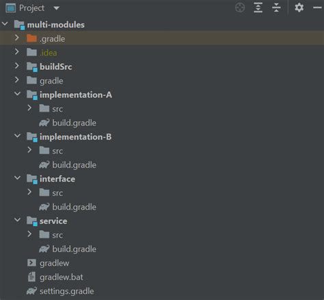 Creating A Gradle Multi Module Project