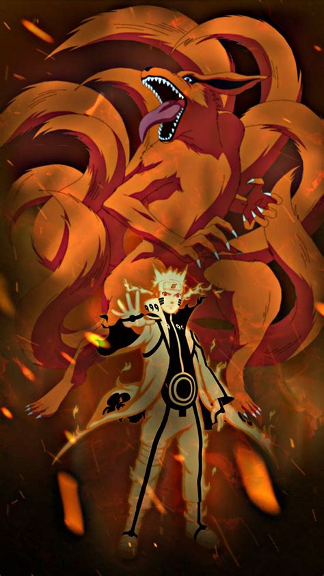 Sasuke and naruto wallpaper, anime, naruto shippuuden, kurama. Naruto Hokage Modo Kurama Wallpaper - Anime Wallpaper HD