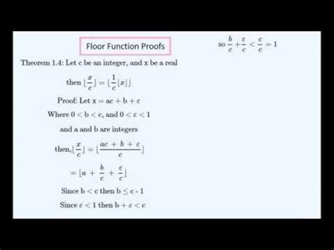 How To Prove Floor And Ceiling Functions Viewfloor Co