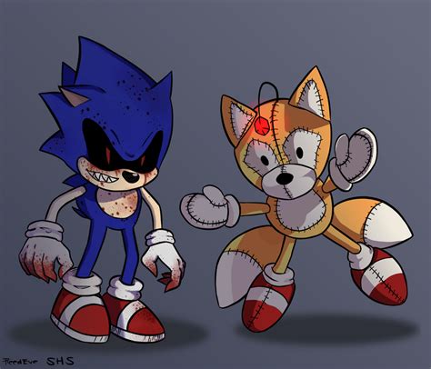 Sonicexe And Tails Doll By Meringue Shs On Deviantart
