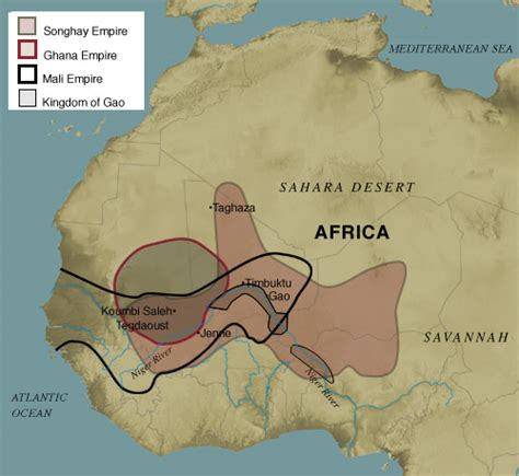 Sudanic Empires Of Western Africa