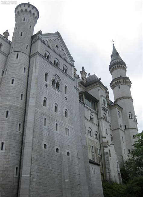 Facade Of Schloss Neuschwanstein Fussen Germany