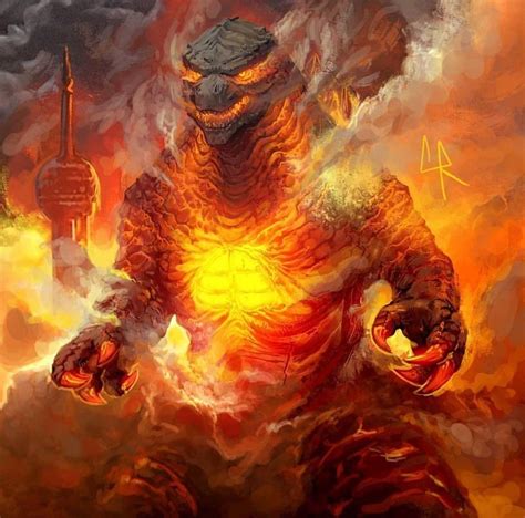 Godzilla Burns Kong Godzilla Godzilla 2014 Monster Verse Monster
