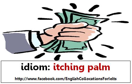 Apr 12, 2019 · palm oil has a huge impact on the lives of local farmers, who have sold their land to huge companies. 'itching palm' - A desire for money, greed; also, wanting a bribe. The mayor was known for his ...