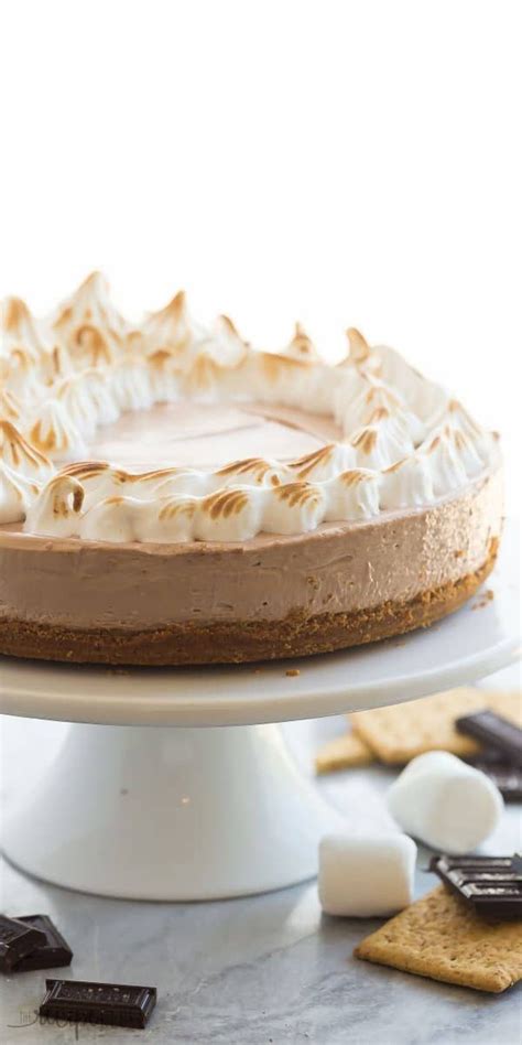 This No Bake S Mores Cheesecake Is One Of The Best Cheesecakes I Ve