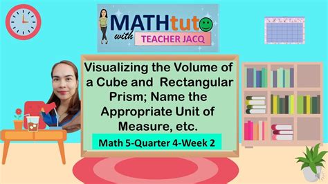Visualizing The Volume Of A Cube And Rectangular Prism Name The