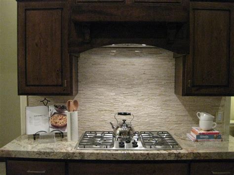 This idea of kitchen backsplash works best with kitchens that have open shelves rather than cabinets. dark cabinets light backsplash | Back That Splash Up ...
