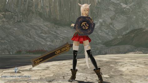 See Lightning Cosplaying Miqote In These Brand New Screenshots Square Portal