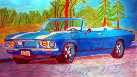 Corvair Drawing By Werner664 On Deviantart