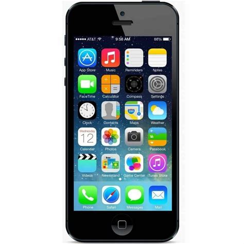 Apple Iphone 5 32gb Black And Slate Unlocked A1428 Gsm Tested