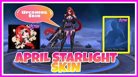 Download latest league of legends mod skin lol pro 2021 app. APRIL 2020 | LESLY STARLIGHT SKIN ( ML Leak Update ) - YouTube
