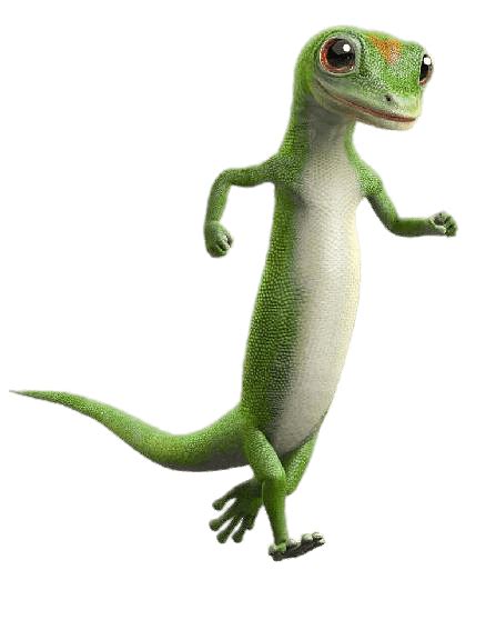Geico Gecko Running Transparent PNG StickPNG
