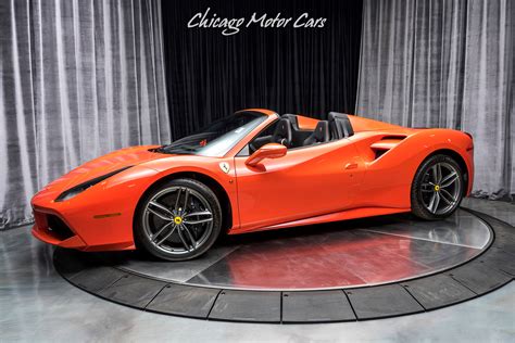 Quickly filter by price, mileage, trim, deal rating and more. Used 2019 Ferrari 488 Spider Convertible $353k+ MSRP Only 250 Miles! Rosso Dino For Sale ...