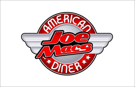 Logo Design For Joe Macs American Diner American Diner Retro Art