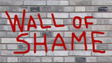 Wall Of Shame Logo Png