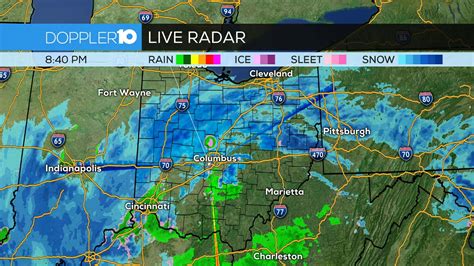 Here Is A Look At Doppler 10 Live Radar As Winter Weather Moves Into
