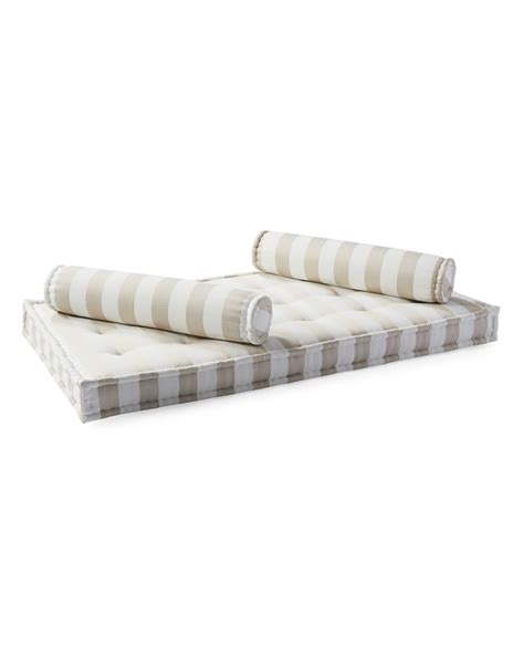 Daybeds sofa by day and bed at night! Indoor/Outdoor Daybed Mattress & Bolsters - Serena & Lily