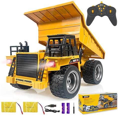 Huina Remote Control Construction Dump Truck Toy 24ghz Rc Truck 4