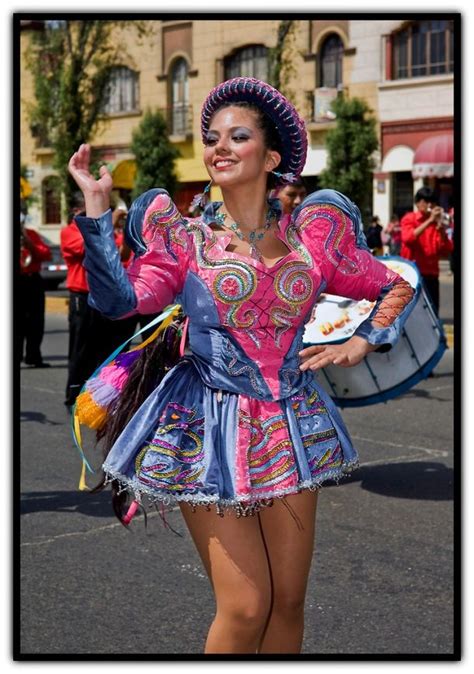 Trajes Tipicos Del Peru Traditional Peruvian Dresses Caporales Puno The Youthful Lively