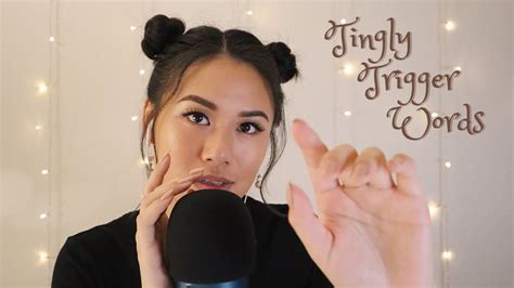 Asmr Whispering Tingly Trigger Words Hand Movements Youtube