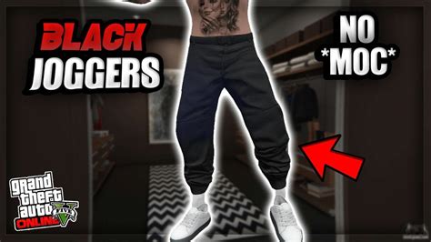 How To Get Black Joggers Gta 5 Online Youtube