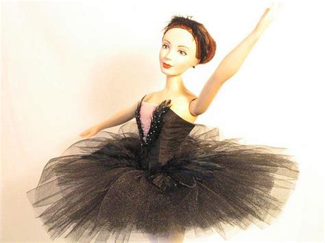 Odile From Swan Lake For The Clea Bella Doll Ballet Doll Ballerina