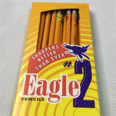 Vintage Eagle Pencils Sanford 2 Pencils In Package New 1999 Ebay