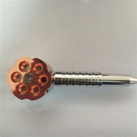 2019 bullet rotating pipe style tobacco grinder metal herb grinder smoking pipe grinders sku