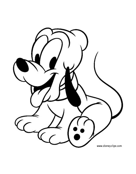 Disney Baby Characters Coloring Pages Coloring Home