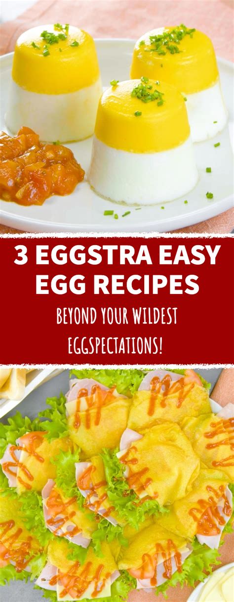 3 Eggstra Easy Egg Recipes