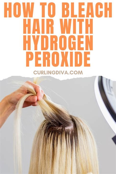 How To Bleach Hair With Hydrogen Peroxide Hydrogen Peroxide Hair