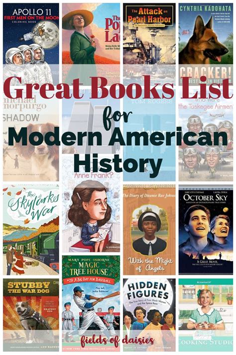 Modern American History Great Books List Historical Fiction Books