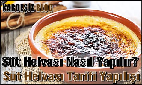 Bir tencereye sütün yarısını ve şekeri koyun.ocağa alın. Süt Helvası Nasıl Yapılır? Süt Helvası Tarifi Yapılışı