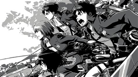 Attack On Titan Black Wallpapers Top Free Attack On Titan Black