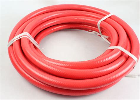 Id 1 Inch Red Fuel Dispensing Hose 30 Bar Braided Fuel Hose For Fuel