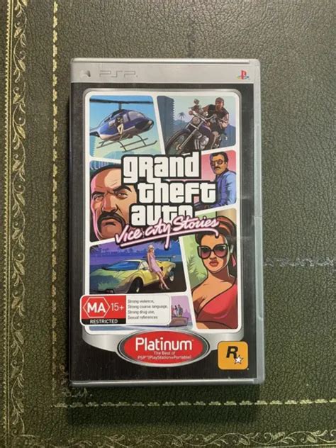 Grand Theft Auto Vice City Stories Psp Sony Playstation Portable Gta By