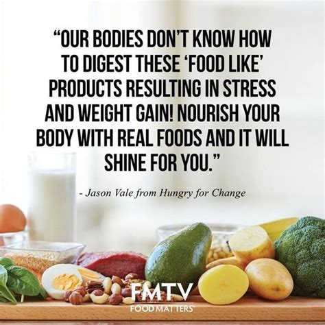 Nourish Your Body With Real Foods And It Will Shine For You