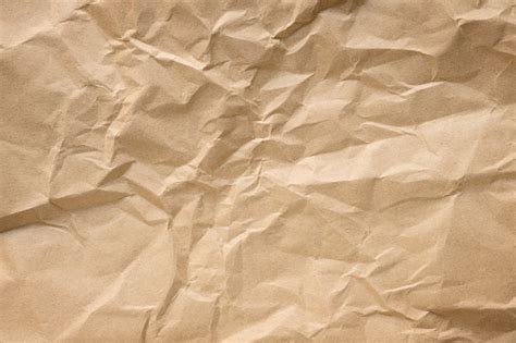 Crumpled Craft Paper Texture Stock Photo Download Image Now Istock