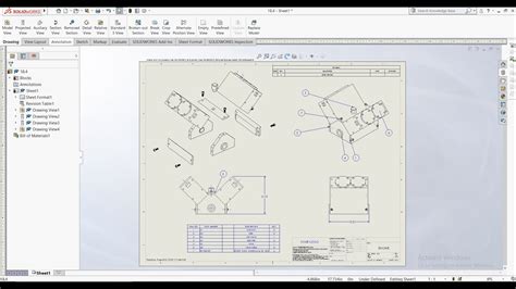 Exploded View For Sheet Drawing By Solidwork YouTube