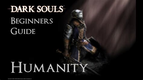 Dark Souls Beginners Guide Humanity Youtube