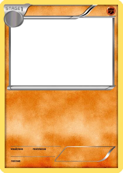 Bw Fighting Stage 1 Pokemon Card Blank By The Ketchi On Deviantart