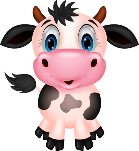 Cute Png Cow Transparent Cute Cowpng Images Pluspng